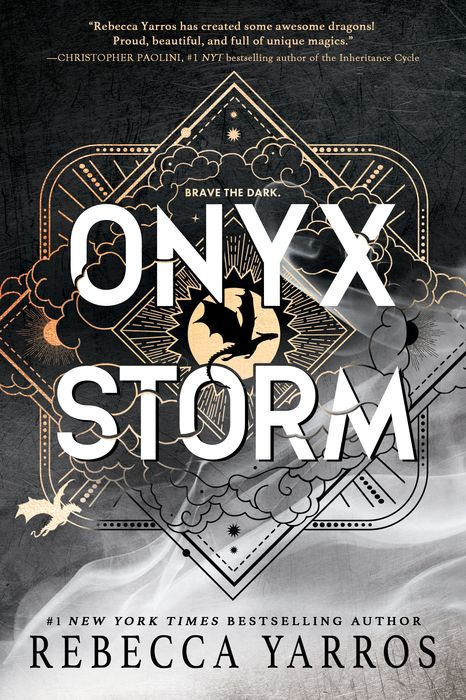 Book cover of 'Onyx Storm' by Rebecca Yarros